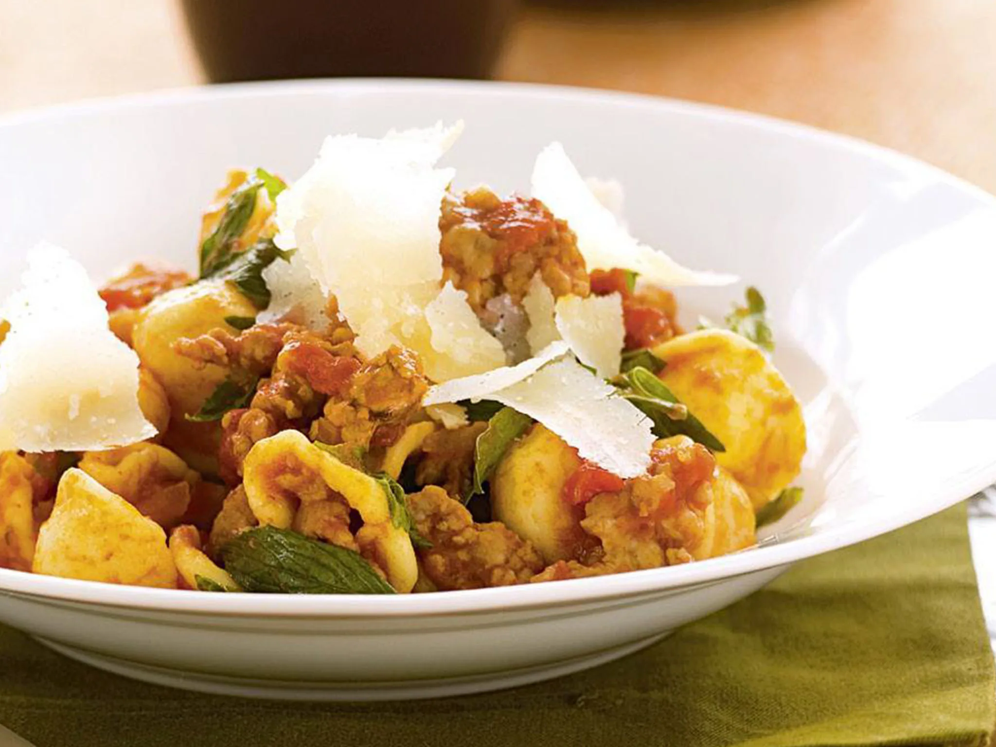 pork and fennel sausage pasta