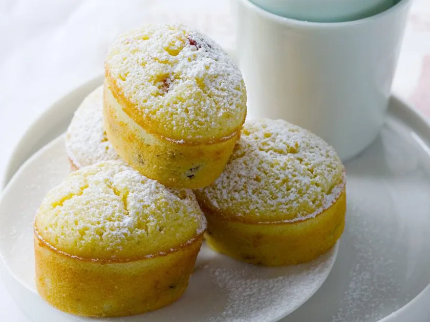Lemon and cranberry friands | Women's Weekly Food