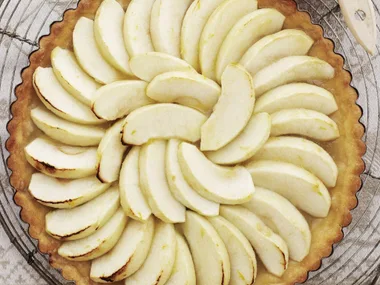 french apple flan