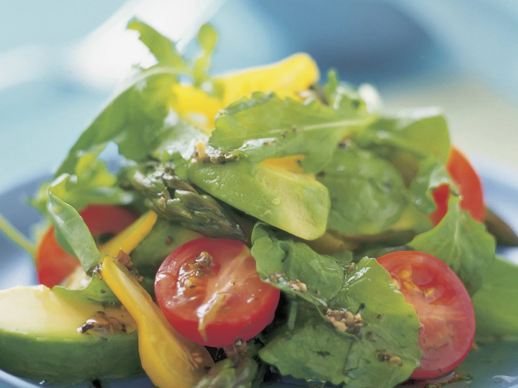 Teardrop tomato salad