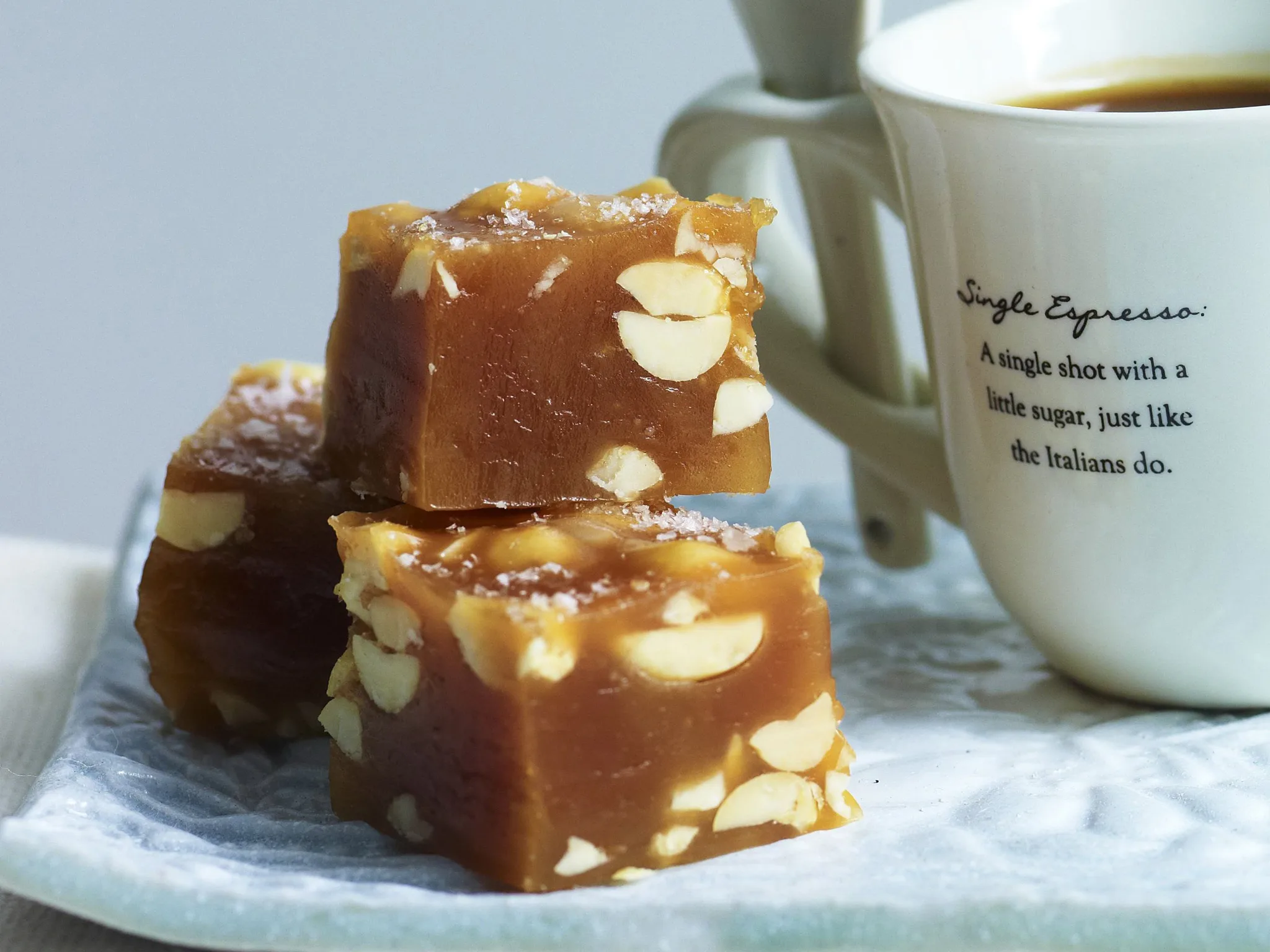 salted peanut caramels