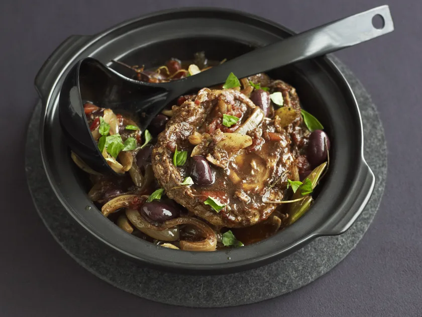 Balsamic and port beef shanks | Women's Weekly Food