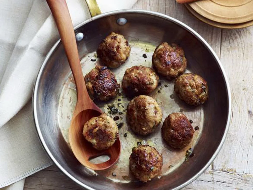 FRIED LAMB MEATBALLS