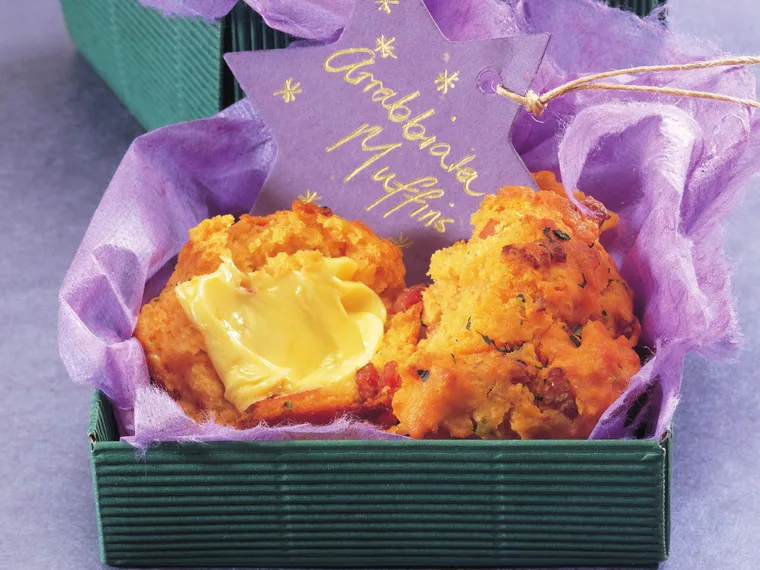 arrabbiata muffins
