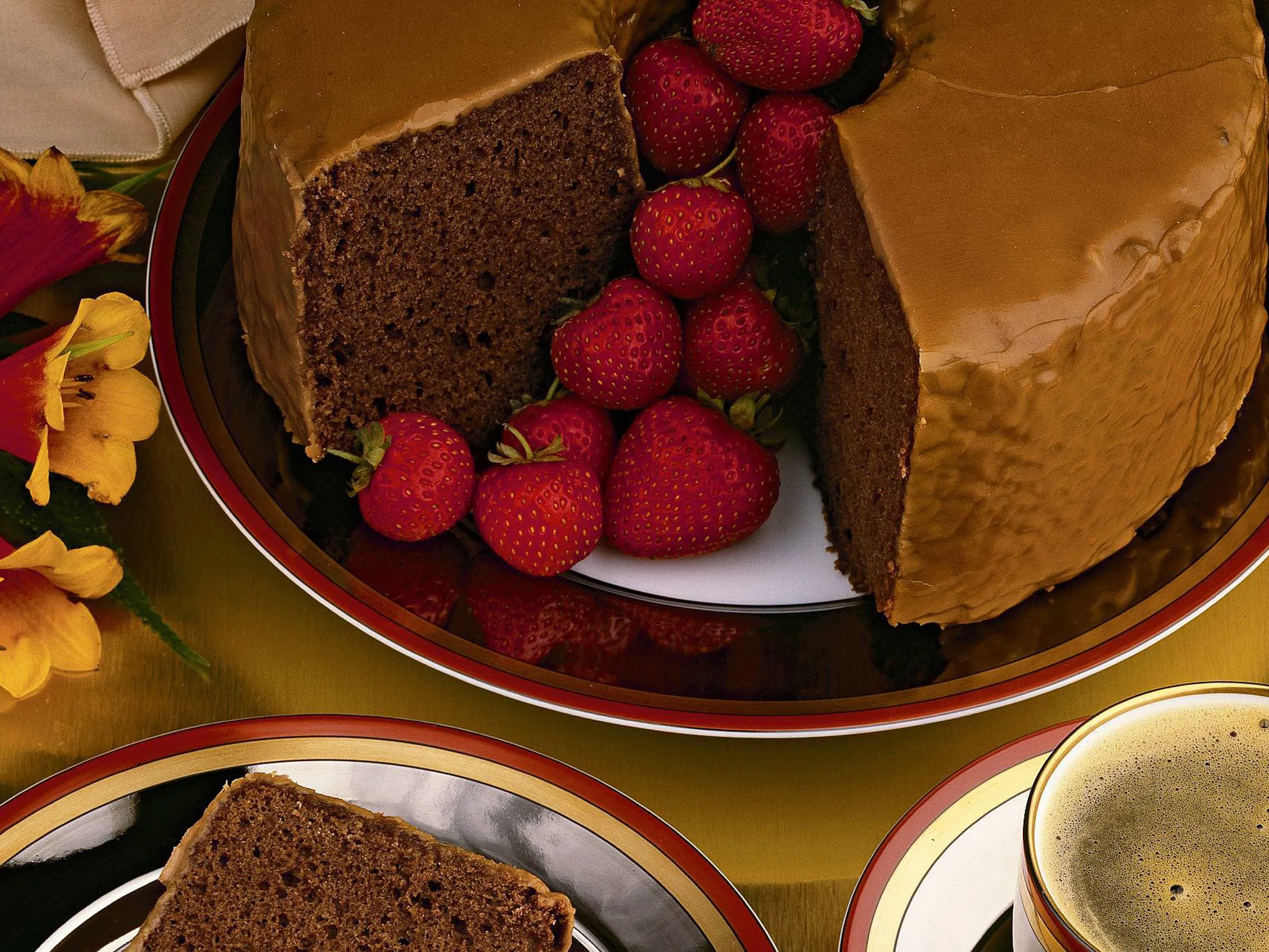 MOCHA CHIFFON CAKE