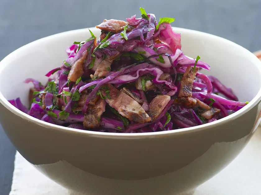 Warm red cabbage & bacon salad | Women's Weekly Food