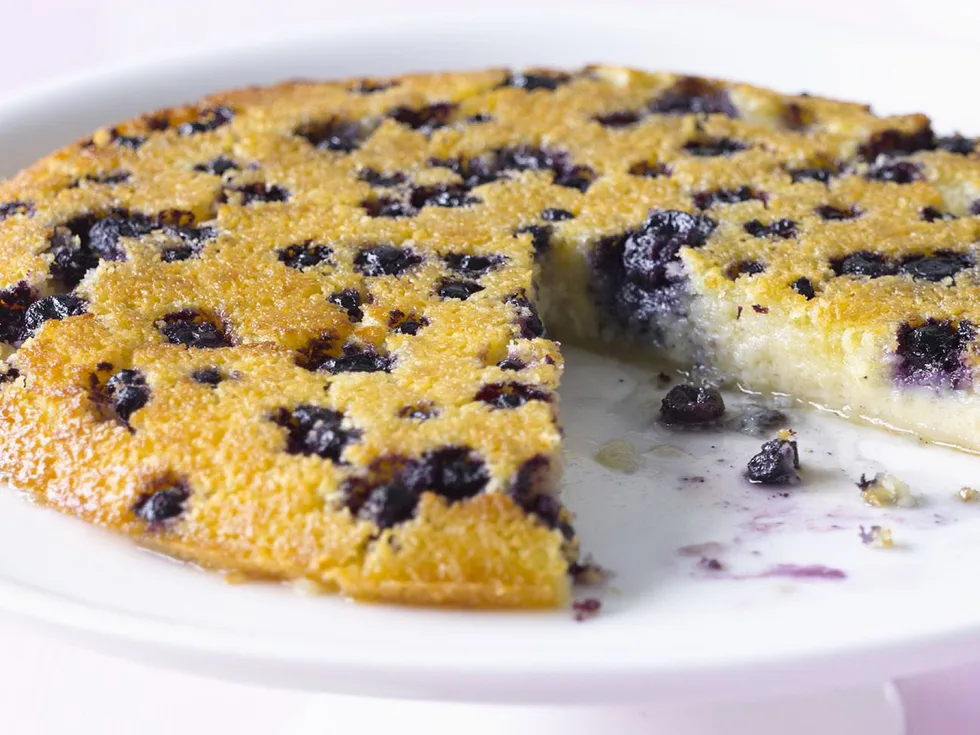 blueberry impossible pie