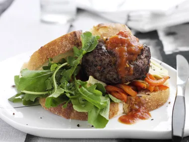 Burgers italian-style