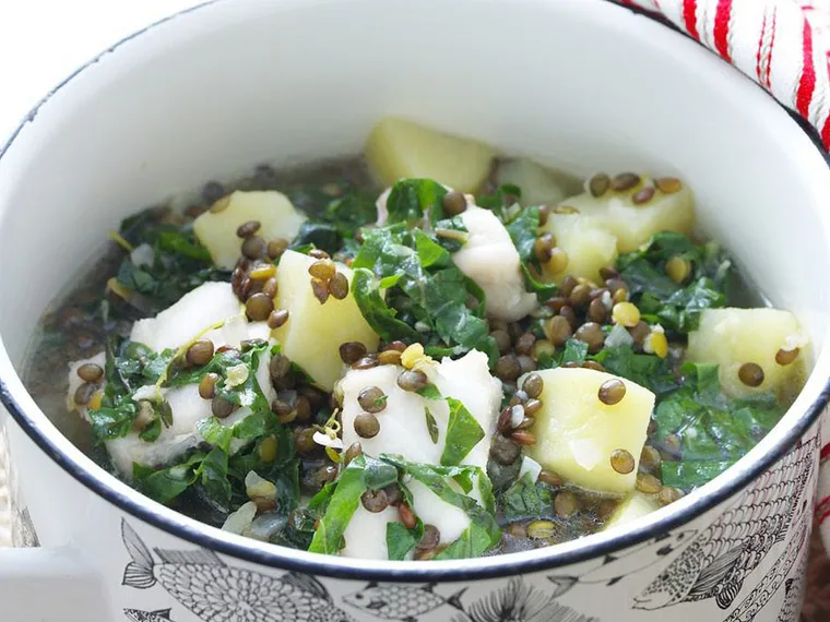 fish and potato stew