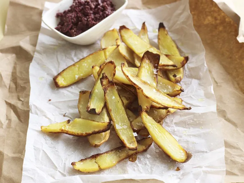 Potato skins with trio of dips | Women's Weekly Food