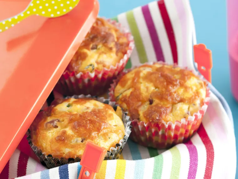 pancetta and cheese muffins