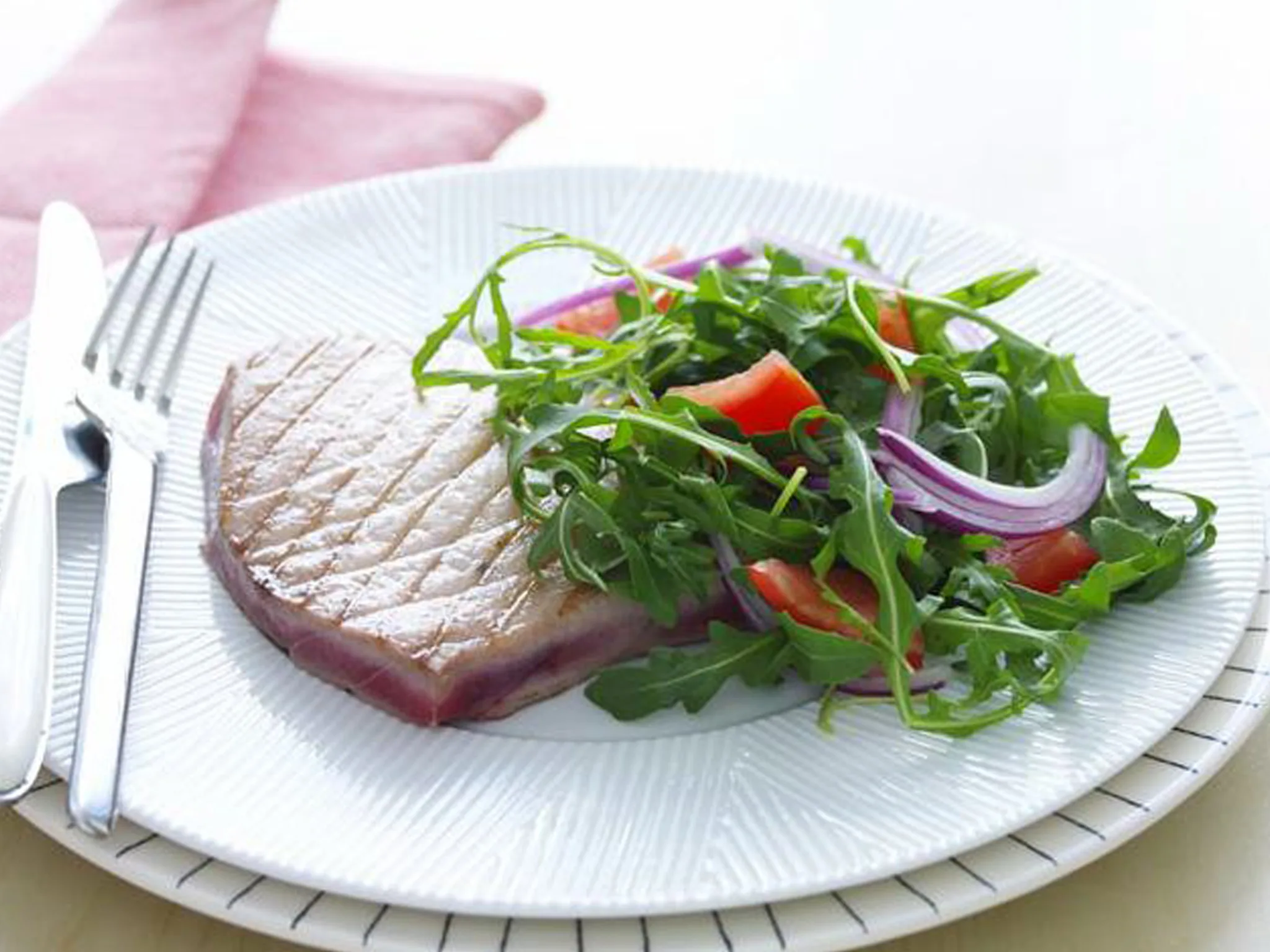 char-grilled tuna