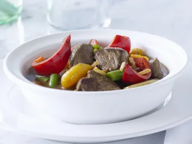 LAMB, APRICOT AND ALMOND TAGINE