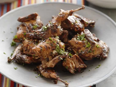 sticky sweet & sour quail