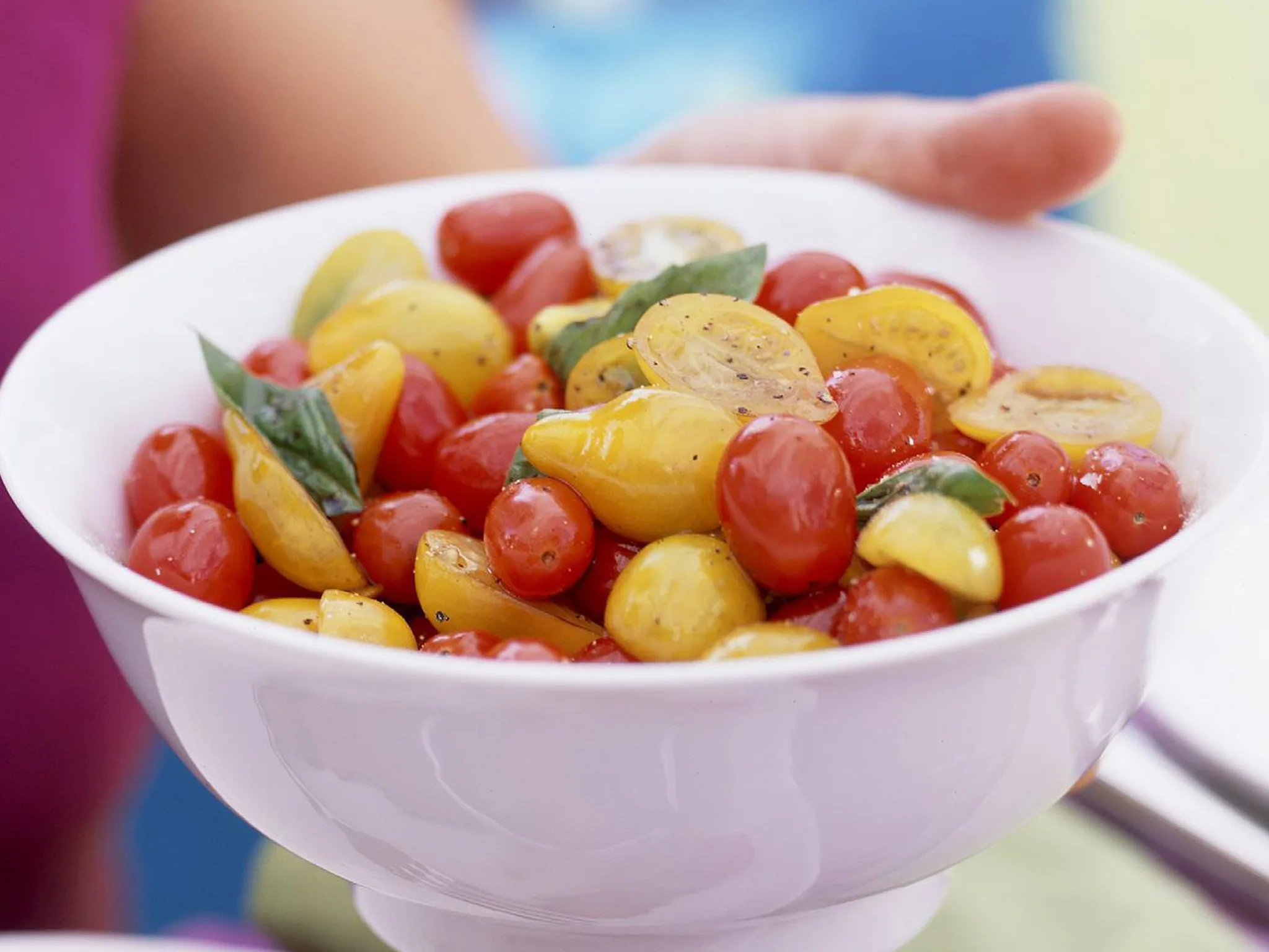 Two-tomato salad