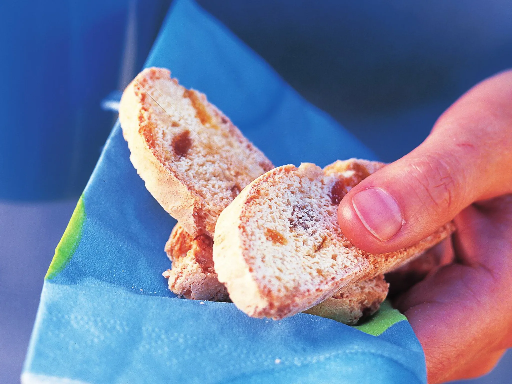 Apricot and pine nut biscotti