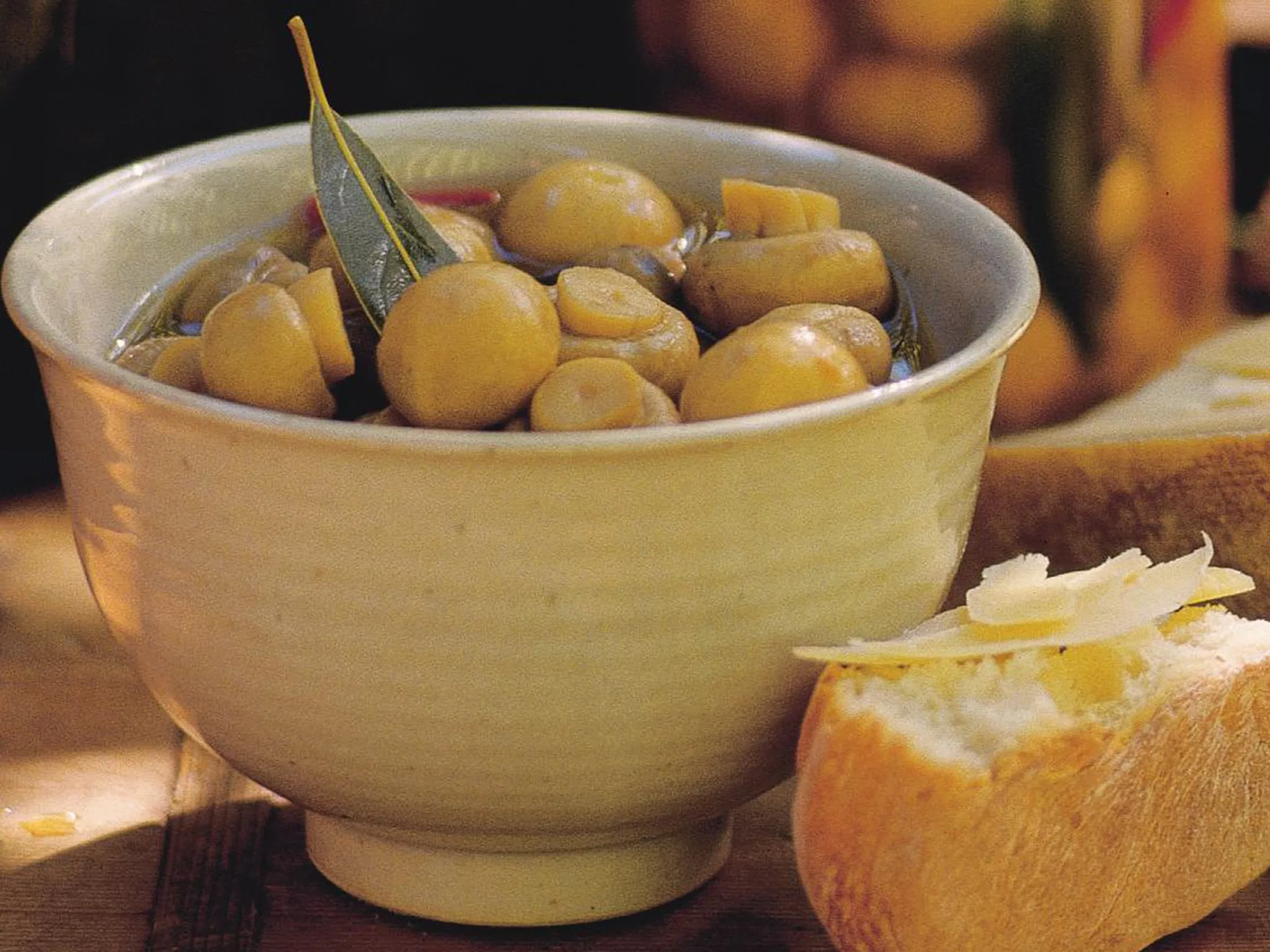 mushrooms with   bite