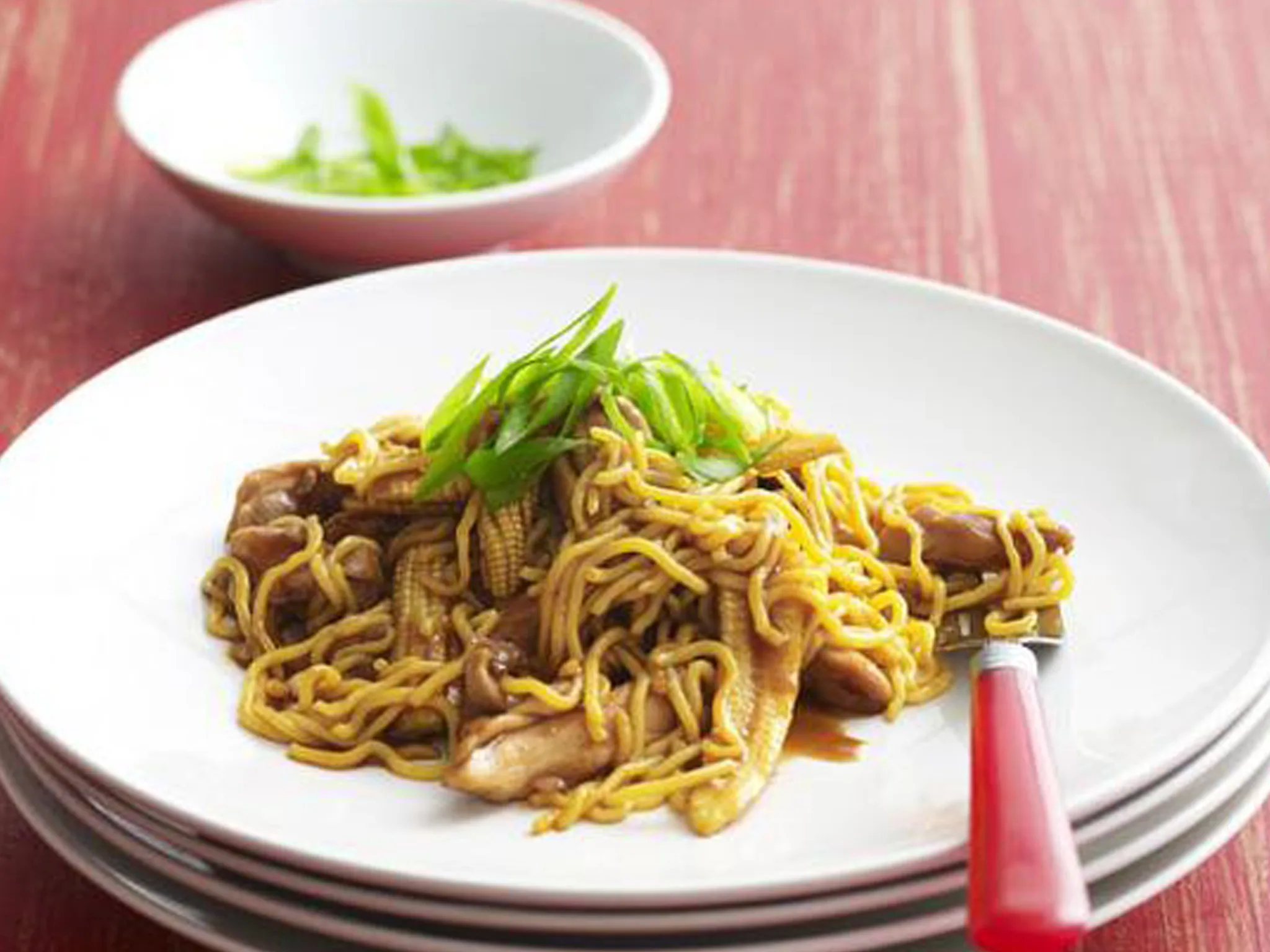 CHICKEN AND EGG NOODLES