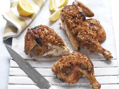LEMON-CHILLI BUTTERFLIED CHICKEN