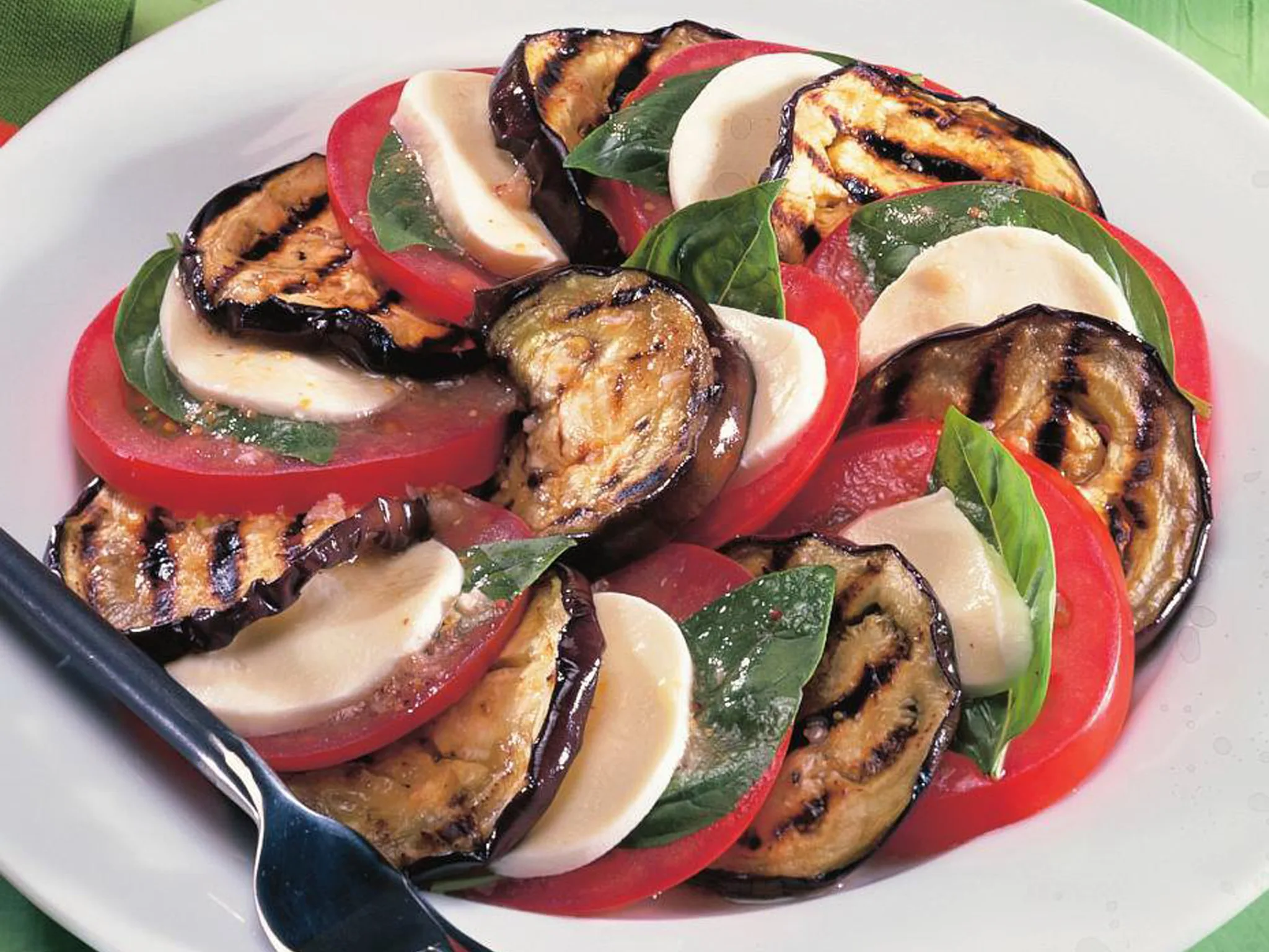 eggplant salad caprese