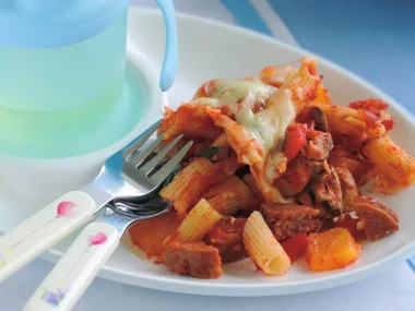 sausage pasta bake