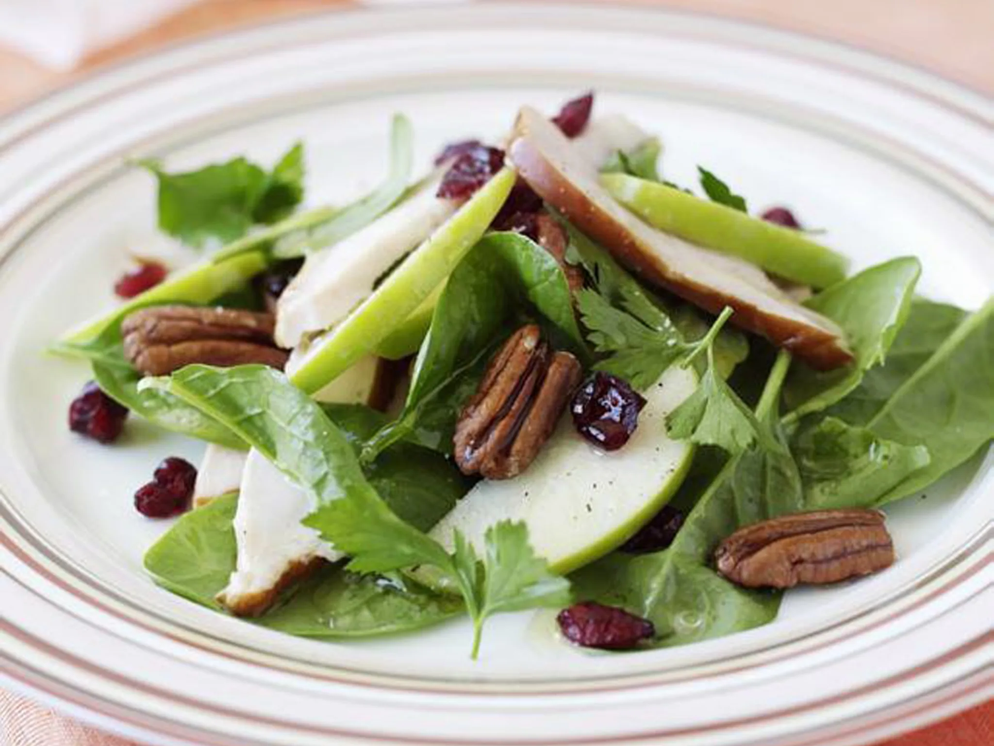 SMOKED CHICKEN AND CRANBERRY SALAD