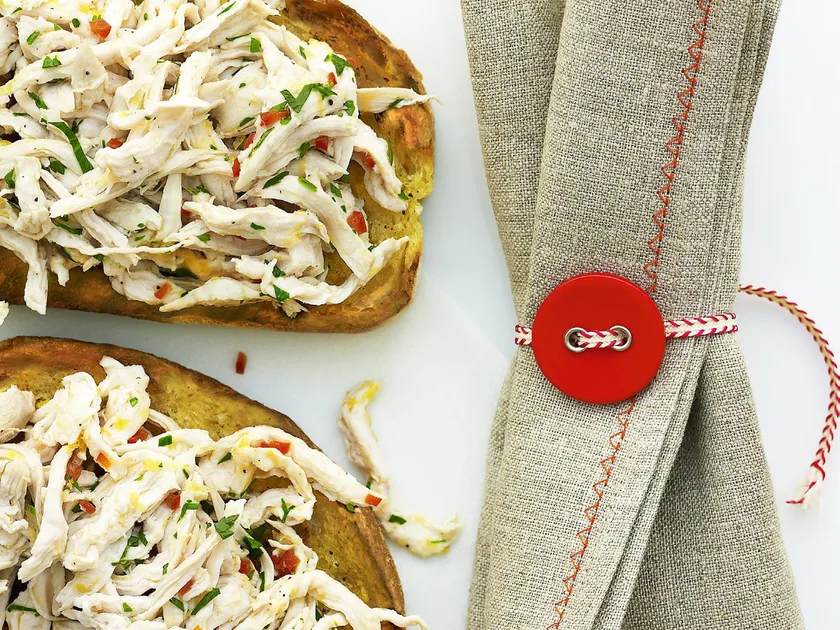 Lemon garlic chicken on ciabatta | Women's Weekly Food