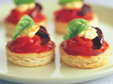 greek mini pizzas