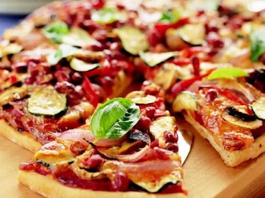 vegetarian pizza