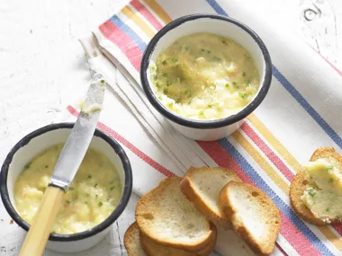 potted prawns