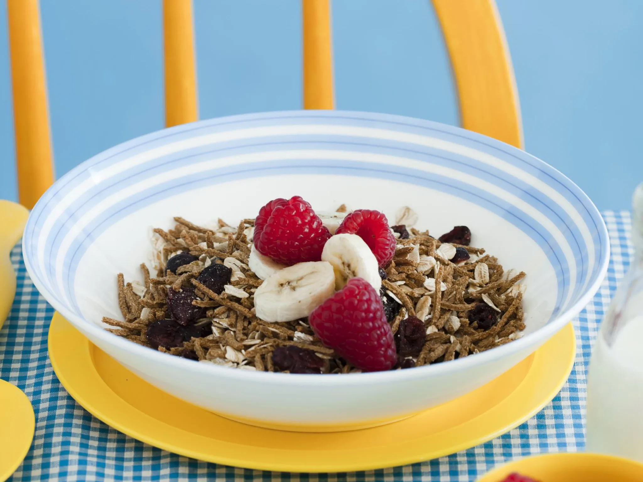 bran and cranberry muesli