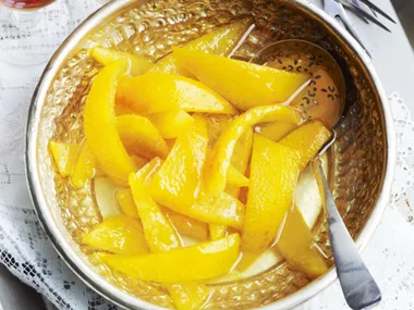 Orange spoon sweet