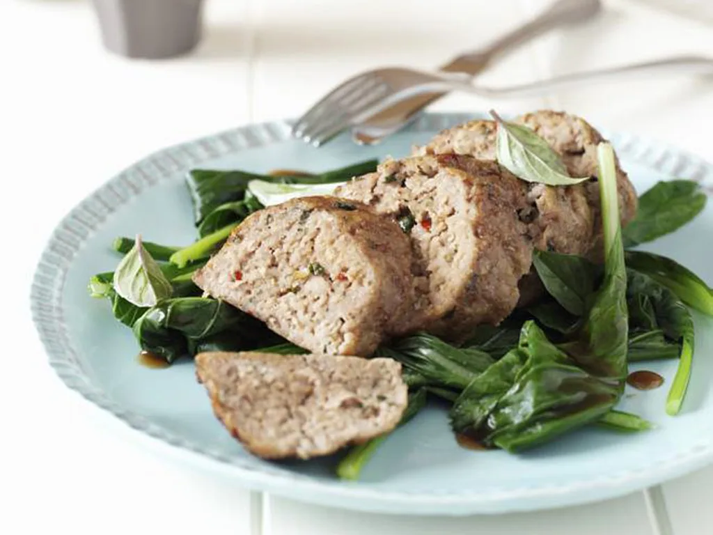 MEATLOAVES WITH THAI FLAVOURS