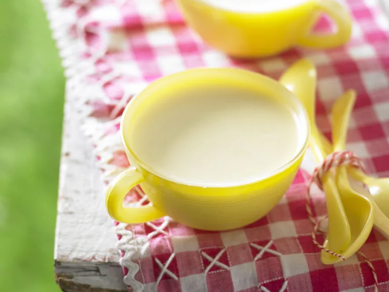 LEMON PANNA COTTA POTS