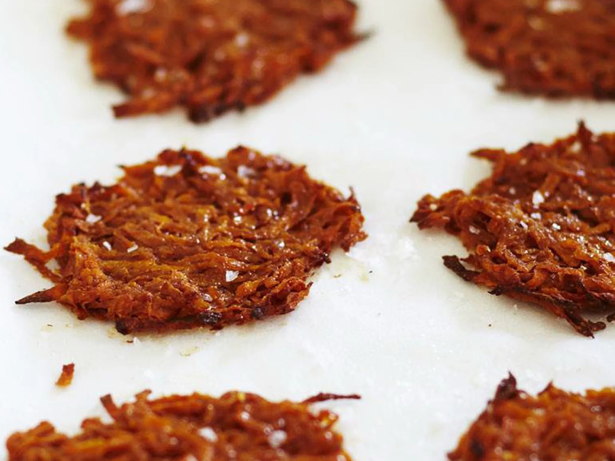 baked kumara and cinnamon rösti