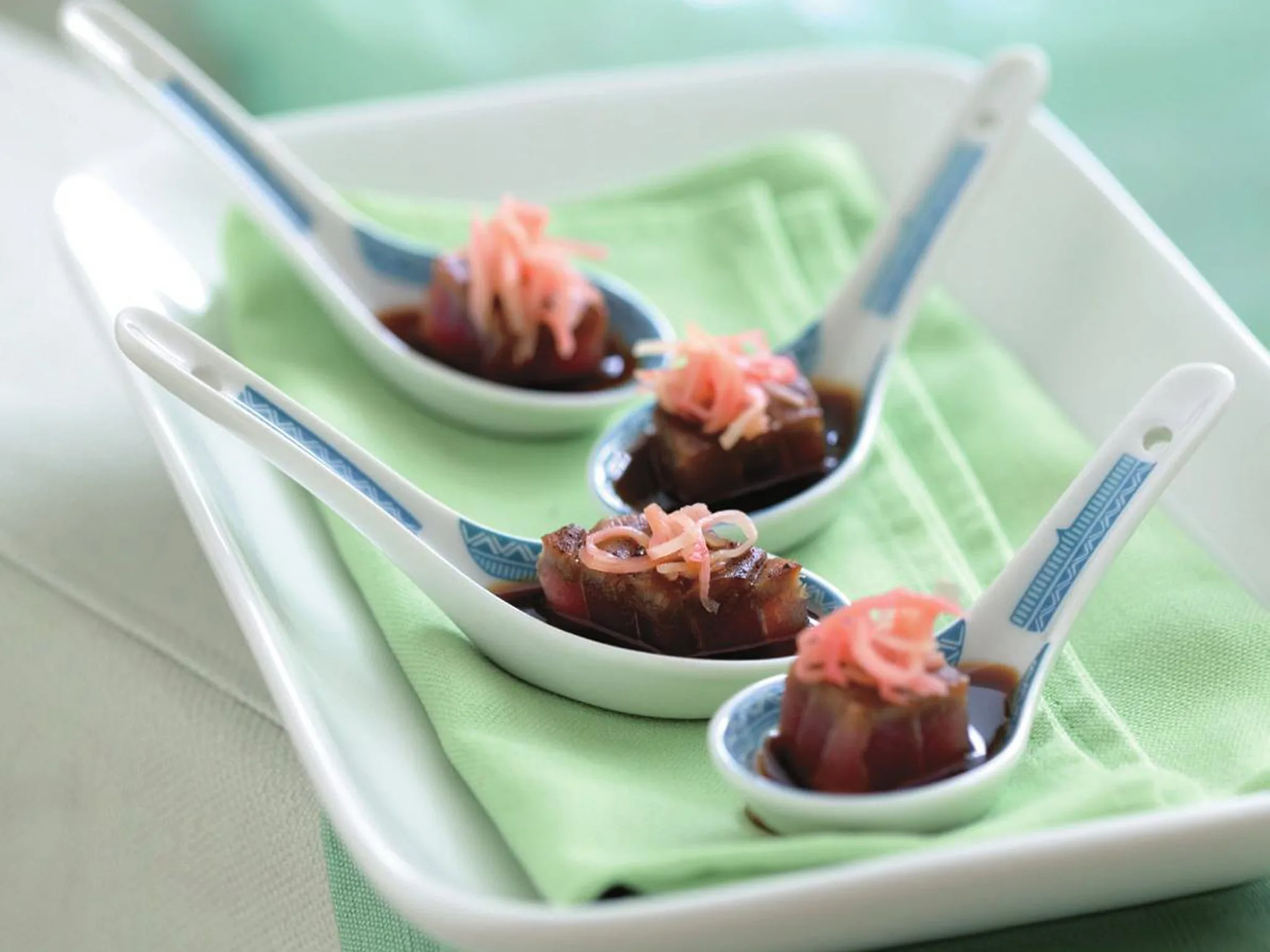 spicy teriyaki tuna