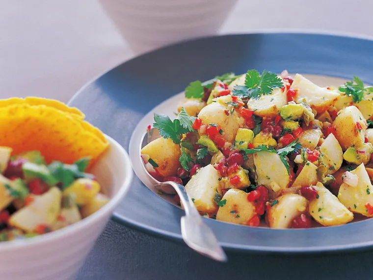 mexican bean potato salad