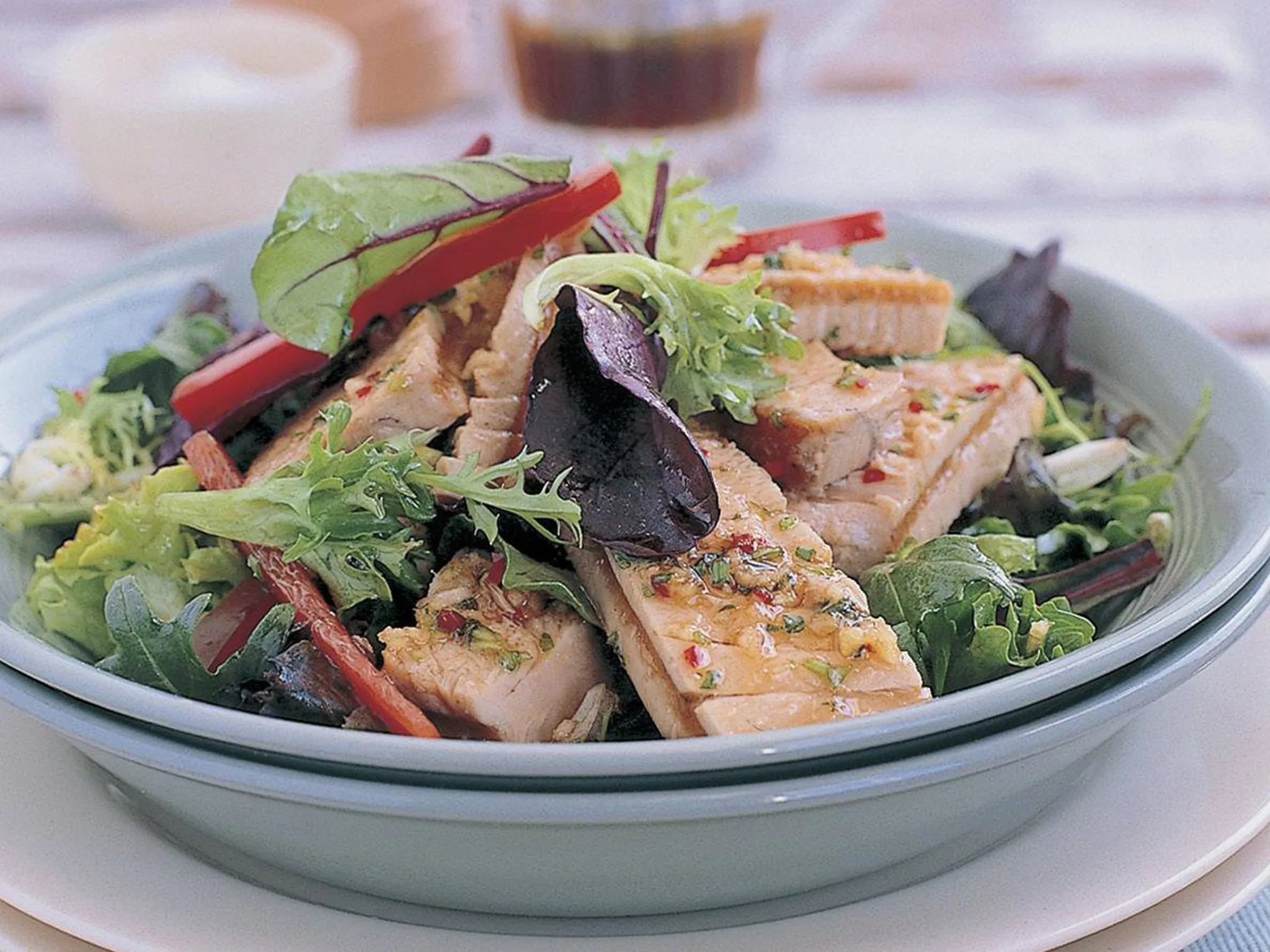 Char-grilled tuna salad