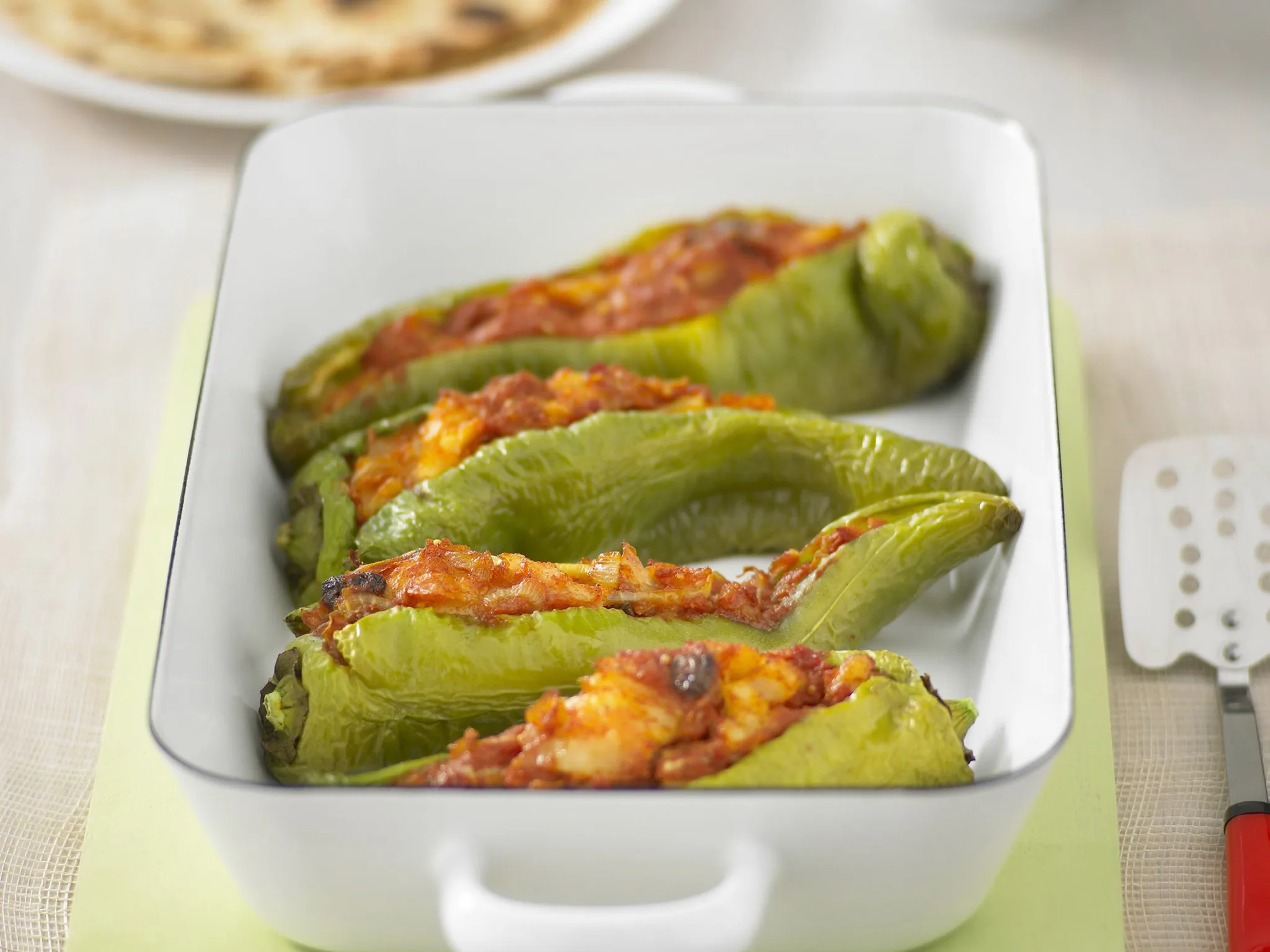 chillies filled with potato masala