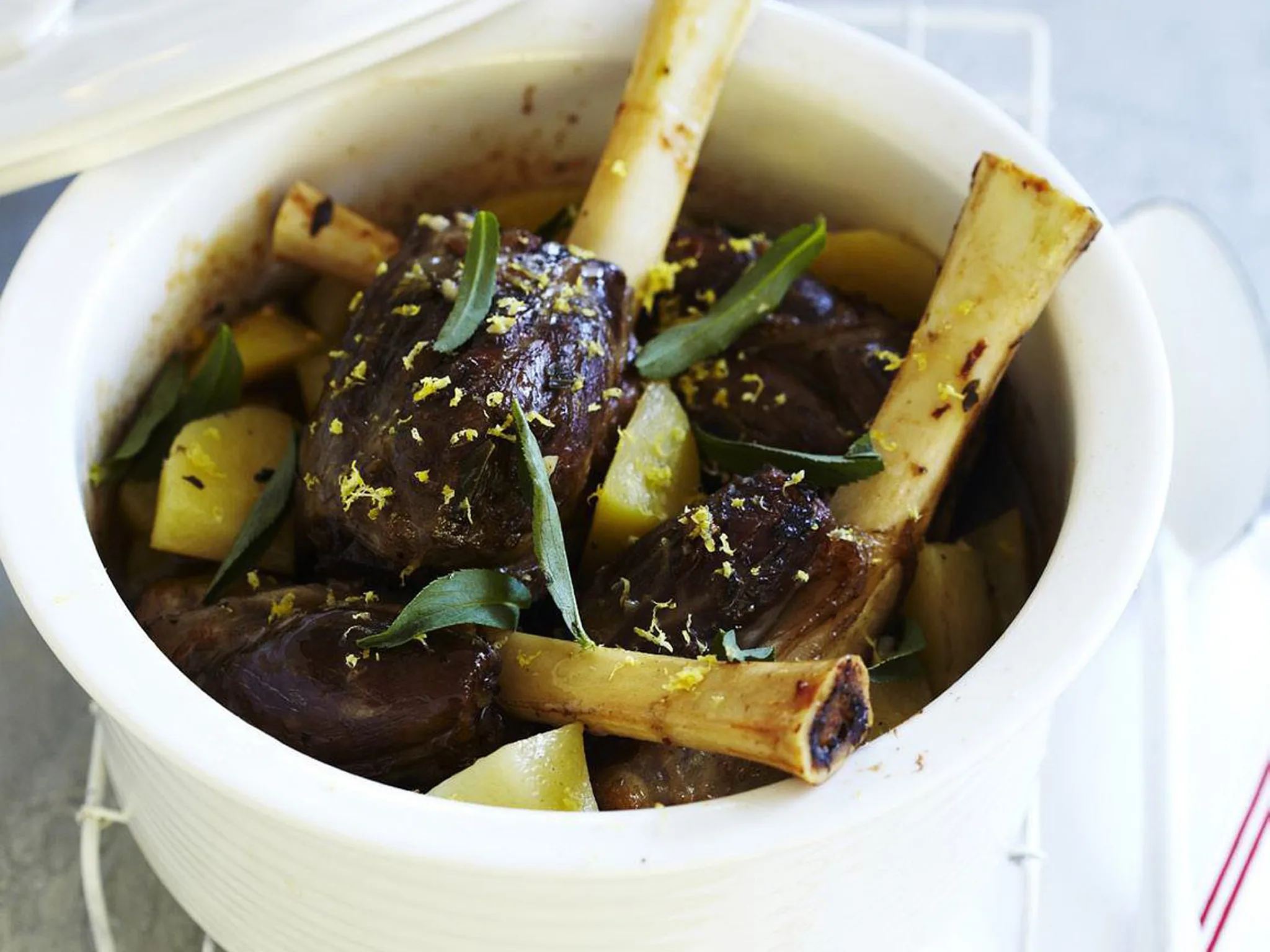 french peasant lamb shanks