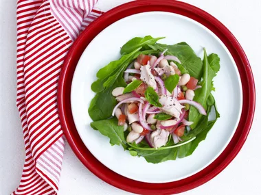 tuna and basil salad