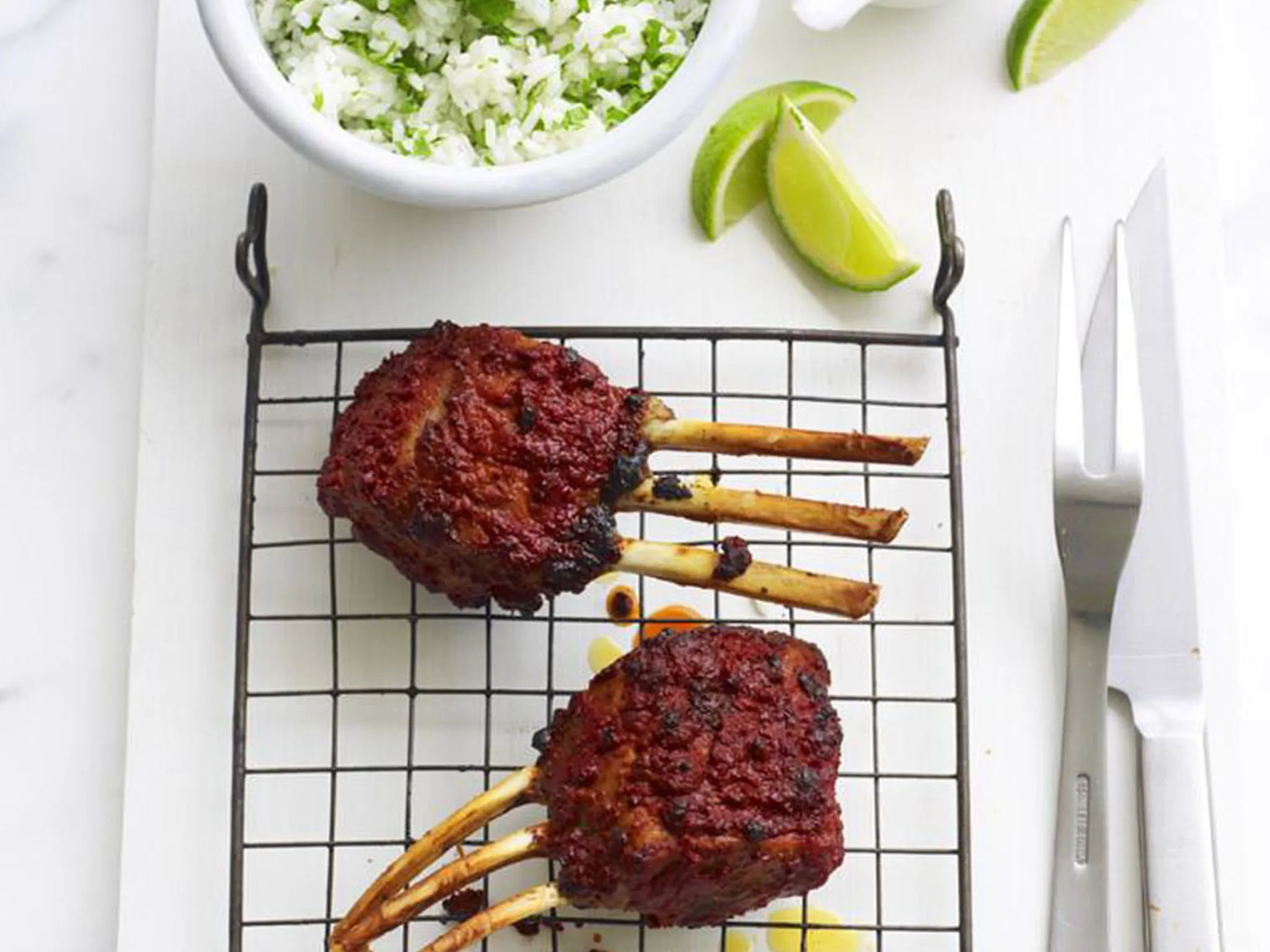 tandoori lamb racks