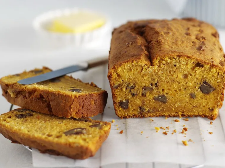 kumara and pecan loaf