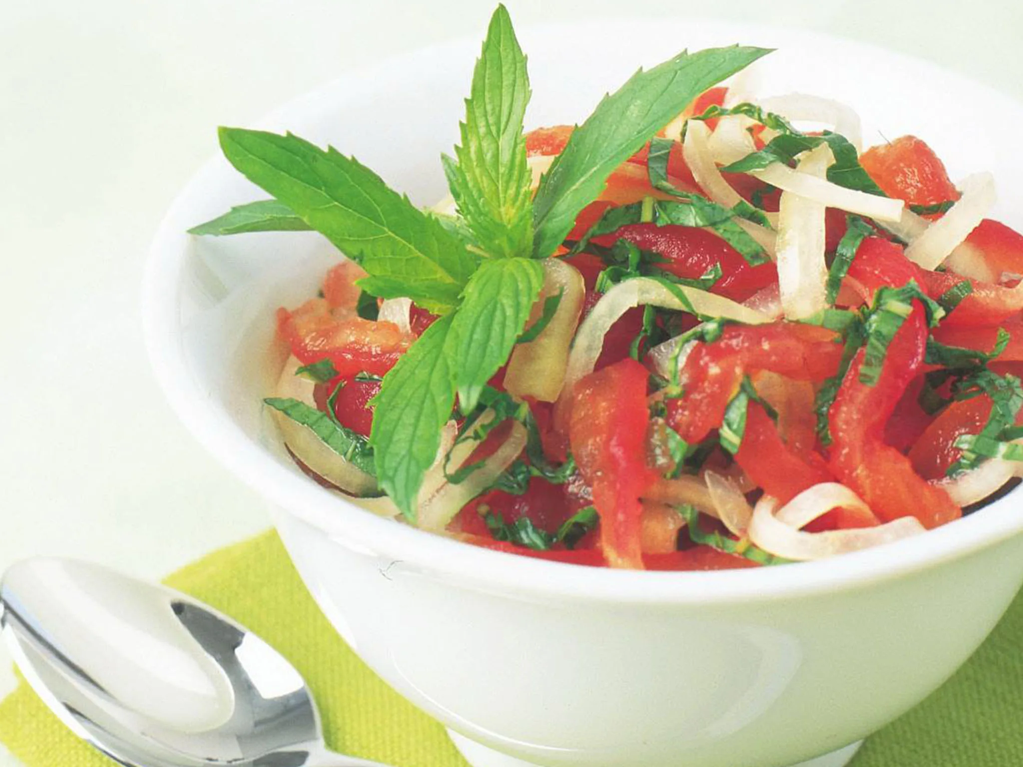 tomato mint kachumber