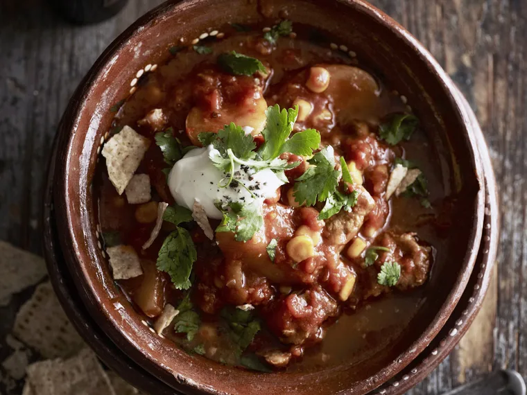 pork and chilli stew