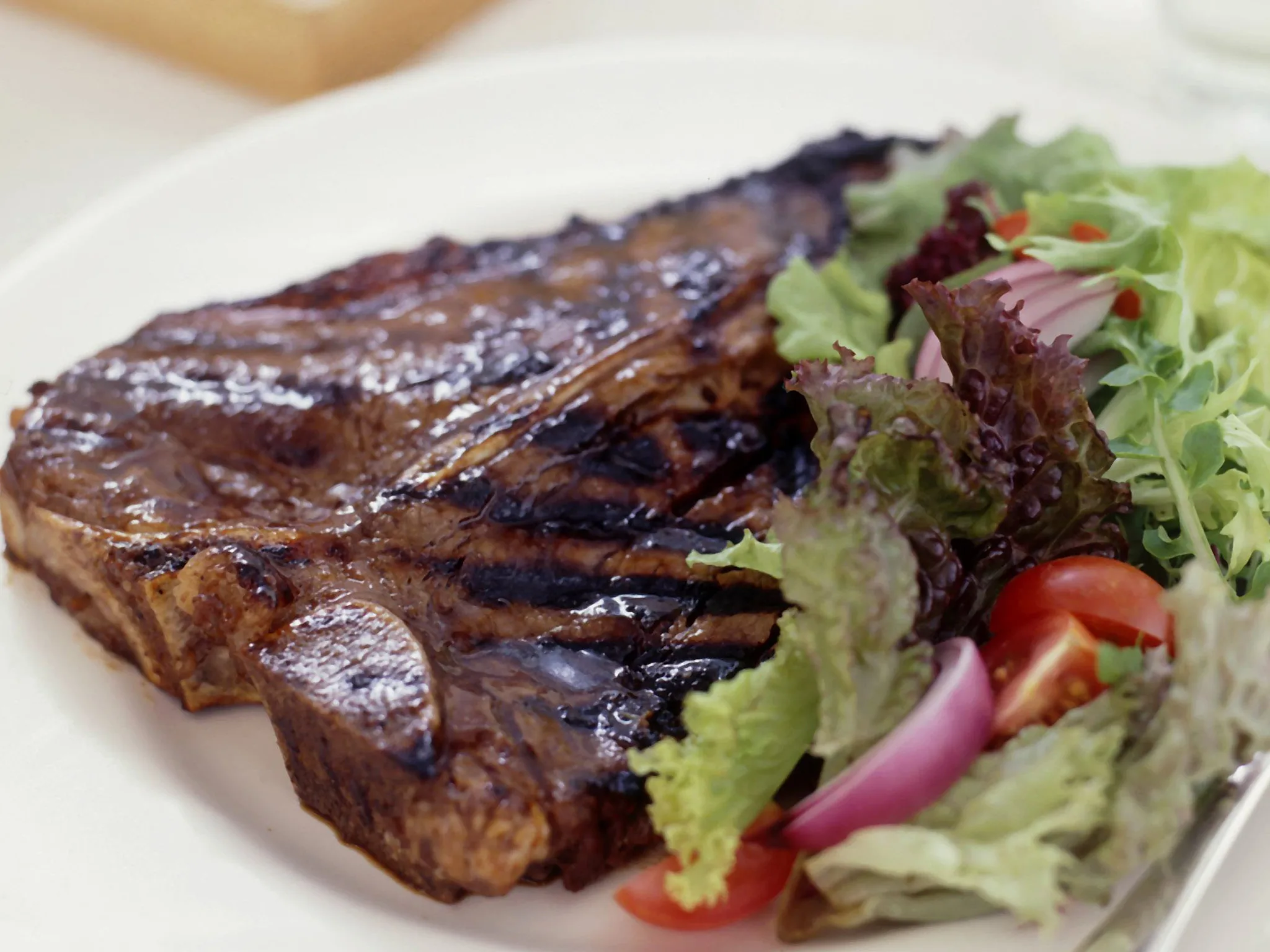 piquant grilled steaks