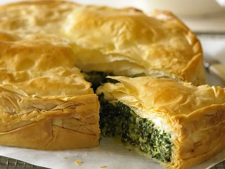 spinach and fetta pie