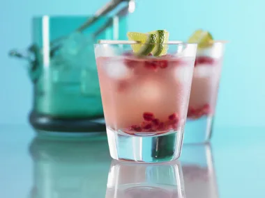 pomegranate caipiroska