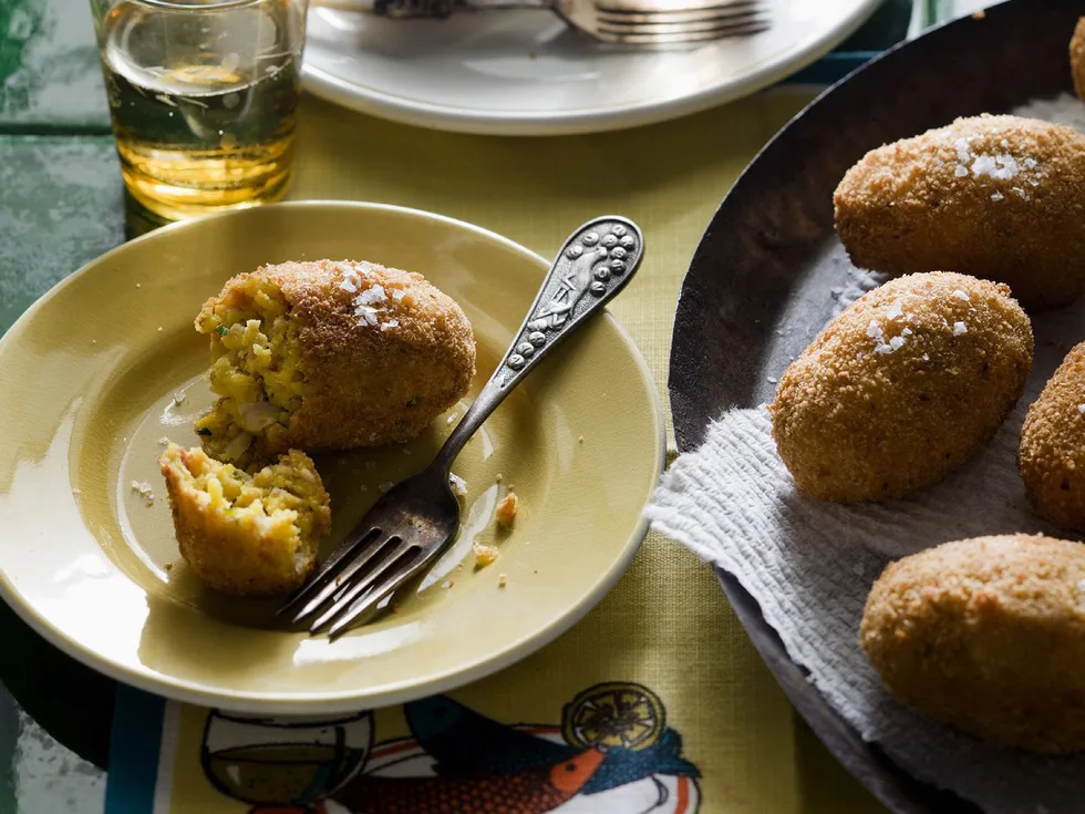 Paella croquettes