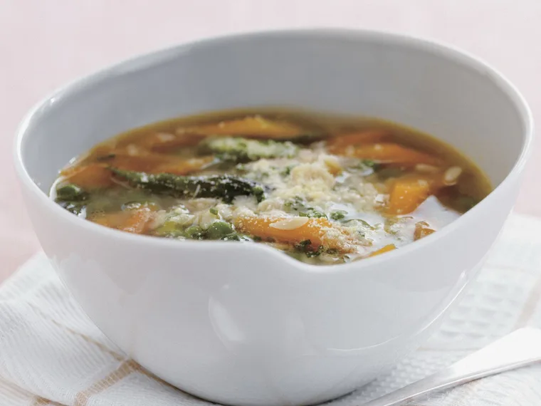Spring vegetable soup